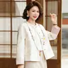 Elegantes tops de primavera para madres, ropa de moda para damas, abrigos cortos de nuevo estilo 2026 para mujeres de mediana edad y mayores para primavera y otoño
