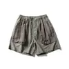 Shorts Marca Tendência Black Fleet Verão Esportivo Solto Secagem Rápida Moda Outdoor Calça de Trabalho Casual Versátil Masculino Shorts de Bolso Grande