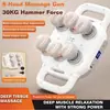Pistola de Massagem Fascial OEM Personalizada com 6 Cabeças Removíveis e Substituíveis Massagem Corporal Completa Relaxamento Doméstico