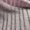 Tejido de Punto Hueco Irregular de 150g Nuevo Cardigan de Punto Fino de Verano para Mujer Camisa de Aire Acondicionado Camiseta Semitransparente