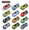 Carro de Puxar em Liga Mini Carro de Brinquedo 50 Peças Desenho Animado Infantil Modelo de Ferro Carro Fabricante Atacado