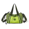 Bolsa pequeña de nailon con cuadrícula cruzada, nueva y elegante, bolsa deportiva, casual, versátil, para hombres y mujeres, ligera, de un solo hombro, cruzada