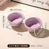 Comedero y bebedero para gatos 2 en 1 con soporte de hierro de pata alta que protege el cuello, cuenco cerámico para mascotas, fácil de limpiar, antideslizante, cuenco especial para gatos