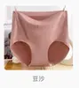 Exportación al por mayor 12 colores Talla grande Ropa interior para mujeres con sobrepeso mm Cintura alta Bragas para mujer Transpirable Transpirable Ropa interior para mujer para mujeres