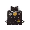 Mochila de Oso Linda Nueva 2026, Moda Ins de Gran Capacidad Estilo Coreano Diseño de Nicho Mochila con Lazo