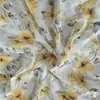 Nuevo Patrón Floral Crepé 75D Ligero Transpirable Tela de Poliéster 75Gsm Primavera y Verano Vestido Hanfu Lolita Material