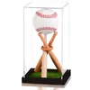 Caja de Exhibición de Béisbol, Caja de Colección de Bolas Cuadrada Transparente de Acrílico, Caja de Almacenamiento a Prueba de Polvo, Soporte de Exhibición, Exclusivamente para Ventas Transfronterizas