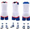 Uniformes de Competição Personalizados Masculinos e Femininos de Secagem Rápida por Atacado Extremamente Rápidos Uniformes de Equipe para Adultos Uniformes de Basquete Jogos Escolares de Estudantes