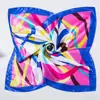 Lenço de Seda Profissional 60cm Feminino Primavera Outono Moda Clássica Versátil Lenço Listrado Comissário de Voo Banco Decoração Profissional Lenço de Pescoço