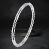 Pulsera de acero de titanio para niñas de alto sentido ins para mujer que no se decolora apertura ajustable joyería acero inoxidable joyería al por mayor