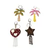 Al por mayor transfronterizo Colgantes de Frutas de Árbol de Coco Hechos a Mano con Cuentas Bolsas Llavero Accesorios Accesorios Decorativos Joyería DIY