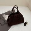 Bolsa Quadrada Pequena Retrô Transfronteiriça para Mulheres Novo Estilo Outono e Inverno 2026 Bolsa de Mão de Alta Qualidade Bolsa de Ombro Elegante Bolsa Tote para o Dia a Dia