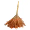Venta al por mayor directa de fábrica escoba rural de estilo antiguo escoba de mijo sorgo escoba de saneamiento hecha a mano escoba de limpieza escolar