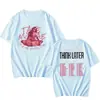 Camiseta gráfica transfronteriza Tate McRae The Think Later World Tour 2024 camiseta verano