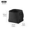 Venda quente transfronteiriça Nordic Cosmetic Leather PU Storage Pen Conner Desktop Diversos Dobrável Controle Remoto Balde de Armazenamento de Diversos
