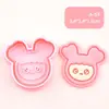 Serie de simulación de galletas con forma de personaje de grupo de chicas coreanas TWICE Son Chae-young molde de horneado de dibujos animados decoración diy