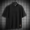 Camiseta Casual de Verano de Manga Corta para Hombre, Estilo Americano, Tridimensional, Holgada, Fresca, de Manga Media, a la Moda, High-Street, Versátil, Deportiva