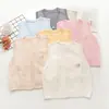 Conjunto de Dos Piezas para Mujer Estilo Dulce Universitario Japonés Dibujo Animado Corazón Conejo Chaleco + Camisa con Cuello de Corbata Otoño 2026 26057