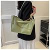 Bolso Retro de Gran Capacidad para Mujer Primavera 2023 Nueva Llegada Bolso Casual para Mujer Moda Simple de un Hombro Bolso Tote Casual Portátil