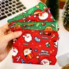 Bolsa para Monedas de Navidad Estudiante Mini Portátil Bolsa para Monedas Almacenamiento de Auriculares Regalo de Navidad Recompensa Monedero Infantil