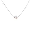 Exquisito Collar Minimalista de Perlas para Mujer 2024 Nuevo Ins Diseño de Nicho Cadena Sencilla para Clavícula Elegante Combinable para Mujer