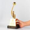 Trofeo del Premio Nacional al Progreso en Ciencia y Tecnología Trofeo de Metal Trofeo de Ingeniería Medalla Grabado Premio Decorativo de Ingeniería de Construcción