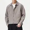 Ropa de Hombre Xintang Camisa de gasa de burbujas informal holgada de manga larga para hombre, nuevo modelo de primavera 2026, en stock transfronterizo