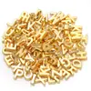 Cuentas Acrílicas de Colores con Agujero Grande de Letras Inglesas, Cuentas Sueltas, Accesorios para Joyería DIY, Accesorios para Pulseras, Materiales Hechos a Mano