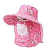 Sombrero tipo chal de estilo coreano nuevo protección UV para montar sombrero de sol de ala grande sombrero de sol estilo Flor de Rama Océano sombrero para recoger té femenino