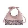 Bolso Tote de Color Bloque Retro a Rayas 2026 Nuevo para Mujer Otoño/Invierno Gran Capacidad de Alta Gama para el Trabajo de Hombro Único o de Mano