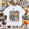 Camiseta de Manga Corta para Niños Tongtong Brother Hombre Palo de Madera Ropa Verano Niños Camisa de Media Manga Tendencia Ins Montañas y Mares Extranjero Clásico Abstracto