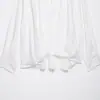 Camisa Elegante de Color Sólido Mezclado con Dobladillo Abullonado, Nueva Moda Europea y Americana Transfronteriza para Mujer, Venta al por Mayor 3115734