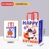 Bolsa de Empaque para Llevar de Panadería Paper Butler Bolsa de Empaque para Pan Bolsa de Papel Kraft Bolso de Mano Comercial al por Mayor Logo Impreso