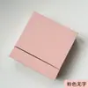 Caja de uñas de moda de nicho en stock logo dorado pendientes collar almacenamiento de joyas caja con cajón de exhibición