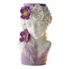 Jiahuimei Retrato Floral en Relieve Vela de Aromaterapia Molde de Silicona DIY Cilindro Floral Piedra Difusora de Aromaterapia Hecha a Mano