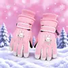 Guantes de invierno para niños de 3 a 17 años, gruesos, resistentes al frío, impermeables, a prueba de viento, antideslizantes, cálidos, para esquí y nieve.