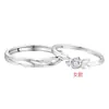Anillo S999 Plata Pura Historia de Rosas para Mujer Dropshipping, Anillos de Pareja de Lujo Ligero de Gama Alta, Diseño Ajustable de Moda