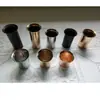 Suporte de Tubo de Sino E14 Acessórios para Abajur de Vidro Cristalino Suporte Junta de Conversão Ventosa de Metal Suporte para Lâmpada de Lustre DIY