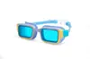 Nuevas Gafas de Natación HD Impermeables Antivaho con Marco Medio para Niños Niñas Equipo Profesional de Gafas de Buceo
