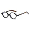 Moda Lector de Libros Gafas de Lectura Lisas para Mujer Montura Redonda Carey Se Pueden Combinar con Montura Óptica para Miopía Gafas Anti-Luz Azul Venta al por Mayor