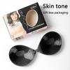 Sutiã de Silicone Fino Respirável Transfronteiriço Sustentação Reúne Sem Descolar Anti-expansão Nupcial Seios Pequenos Taça Grande Redonda Patch para os Seios