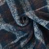 Tela de Lana Tejida a Cuadros Jacquard Guantes para Muñeca Ropa de Felpa Tela de Diseñador Ropa para Mujer Hecha a Mano DIY