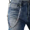 Cadena de Cintura Transfronteriza de Amazon Diamante de Arcilla Diamante Estrellado Bola de Diamante Estrellado Círculo Único Cadena para Pantalones Cadena Corporal Joyería Hecha a Mano para Hombres y Mujeres
