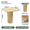 Mesas y Sillas Comerciales para Catering Transfronterizo, Restaurantes en Cadena, Mesas de Comedor de Madera Maciza, Mesas Redondas para Tiendas de Té de Leche, Mesas y Sillas para Cafeterías de Cocina Fusión