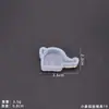 Molde de Silicone para Pingente de Resina Cristalina DIY Artesanal Enfeites de Animais Gatinho Nota Musical Floco de Neve Golfinho Hipopótamo Enfeites para Pendurar