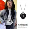 Collar Colgante de Bolso de Cuero Coreano Collar Colgante Simple de Nicho Transfronterizo Joyería de Moda con Temperamento de Gama Alta para Mujeres