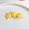 Pinza para el cabello de estrella amarilla para mujer, linda horquilla de dopamina de verano, clip para flequillo lateral, 2023, nuevo, pequeño, accesorio para el cabello