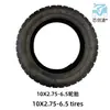Pneu para Patinete Elétrico de 10 polegadas 10*2.75-6.5 Pneu a Vácuo Resistente ao Desgaste Pneu Externo Espessado Pneu Externo Espessado de 10 polegadas