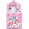 Nova Borracha Cartoon Sanrio Saquinho Surpresa Papelaria Fofa para Estudante Caixa Surpresa de Borracha Desenhe e Apague