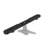 Suporte Duplo para Celular Barra Transversal Suporte Reto Tripé de Metal Cabeça de Tripé Placa de Base Suporte para Luz de Preenchimento